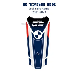 r1250gs 2023 Motorcycle 3D Epoxy Resin Tank Pad Protection Stickers For BMW R1250GS Adventure Rallye Triple Black 40TH EDITION