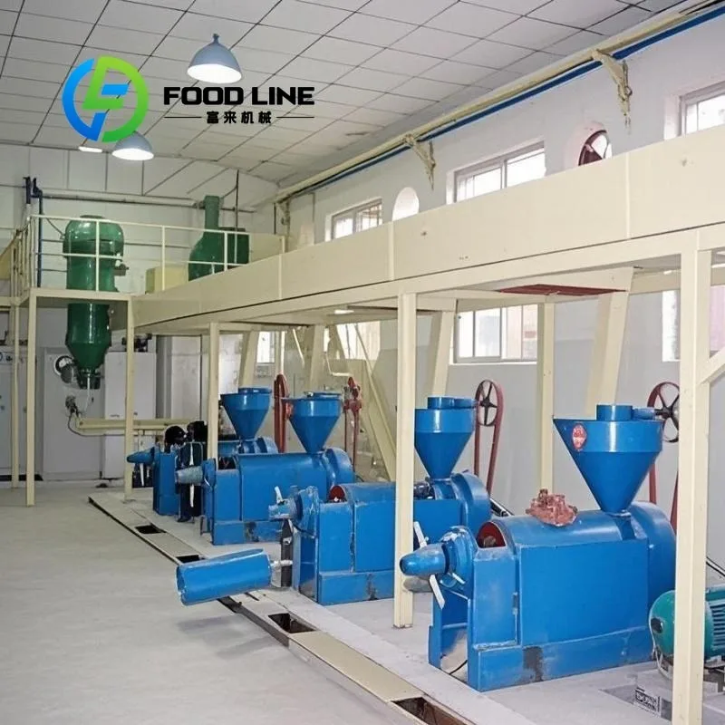 10TD Peanut Oil Mill Peanut Oil Extraction Production Line Turnkey Project  Soyabean Oil Making Processing Machine