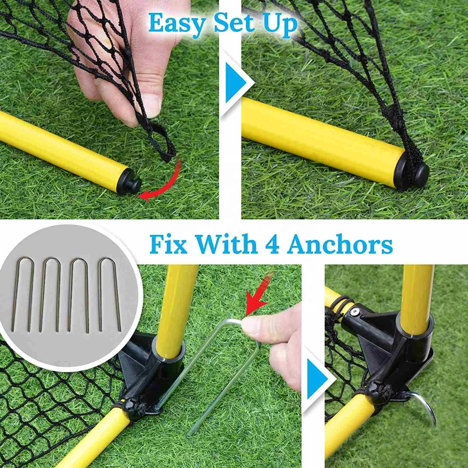 

Best Price Personal Driving Range Portable, Practice Golf Hitting Net, Durable Practice Golf Net
