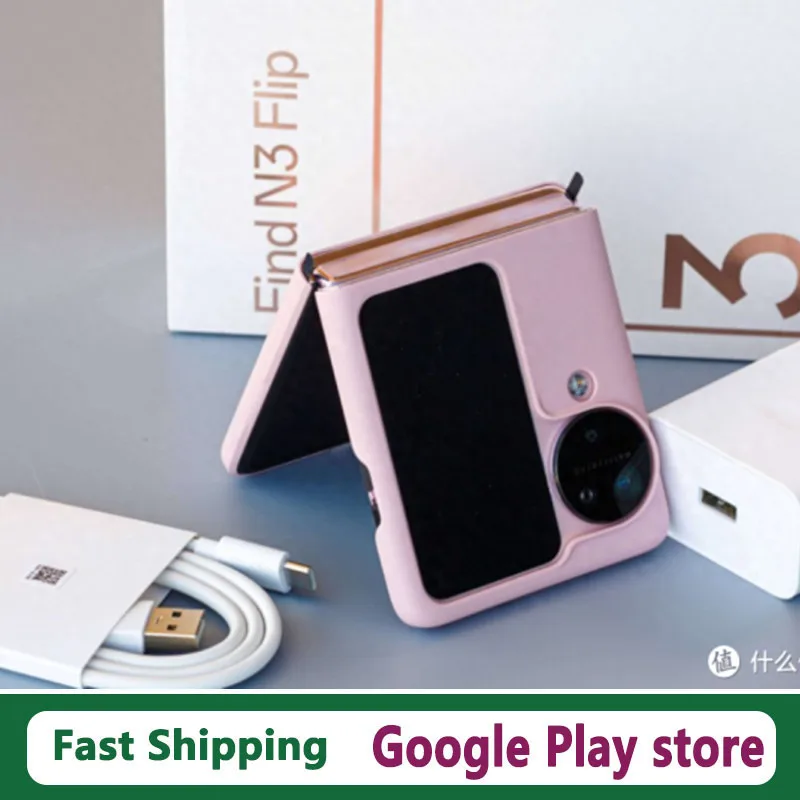 In Stock Oppo Find N3 Flip Smart Phone Dimensity 9200 Octa Core Fingerprint 50.0MP Camera 6.8