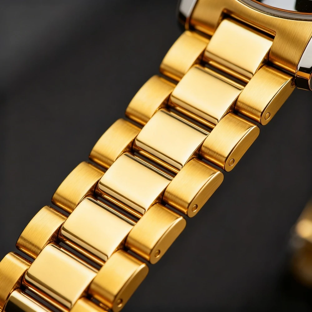 Jam Tangan Mekanik Otomatis Baja Bergaya Baru 2025