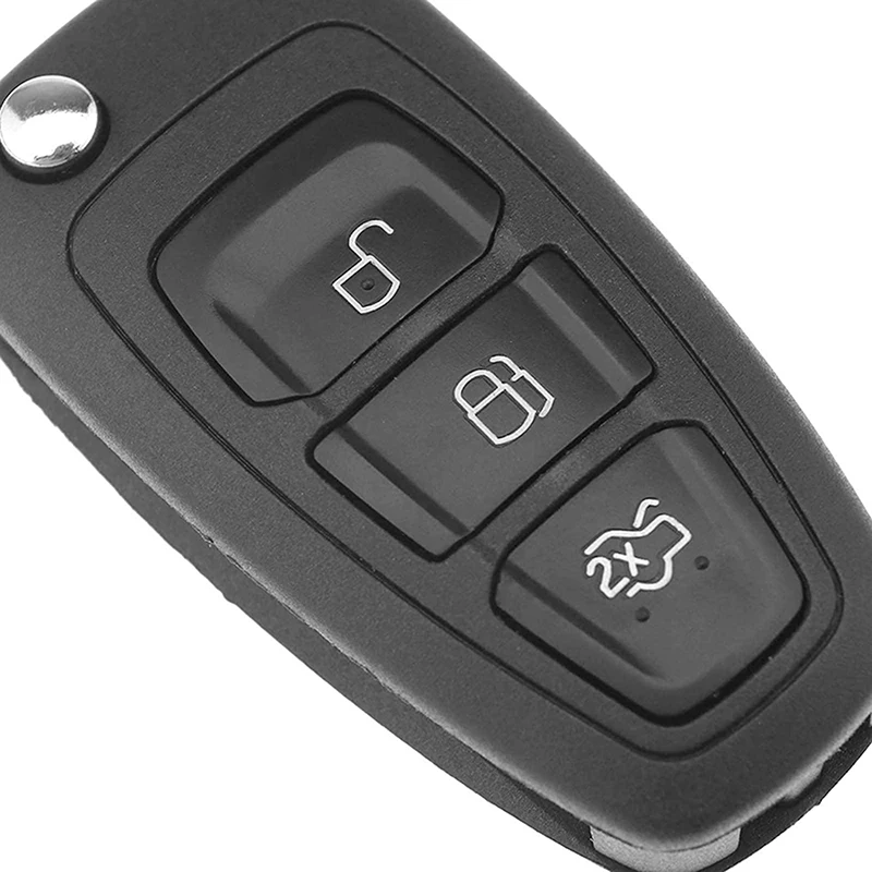 3 Button Remote Key Fob Case Repair Kit Fit For Ford Focus C-Max (CB7) Transit Custom