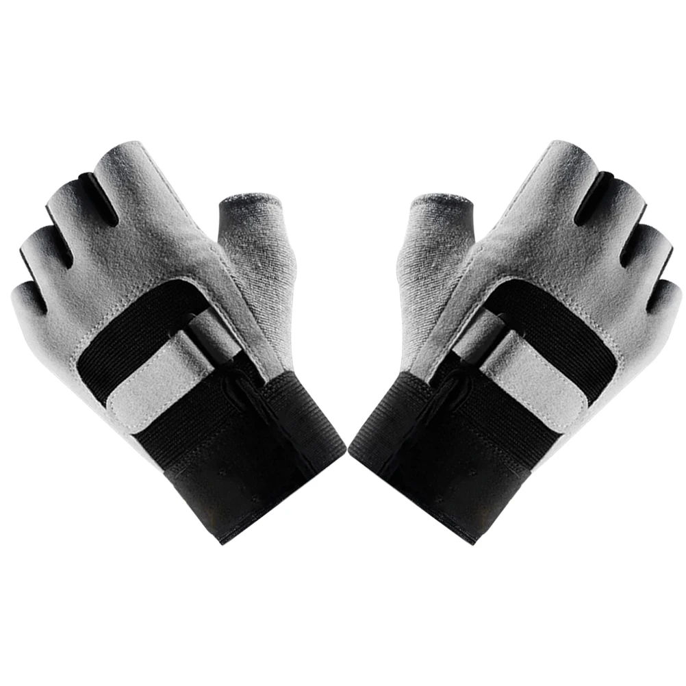 

1Pair Half Finger Gym Gloves Breathable Workout Gloves for Men Women Anti-Slip Weightlifting Training Gym Accessories for Women