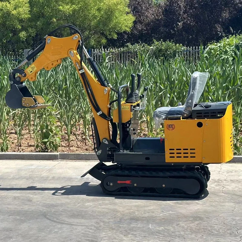 China High Performance Top Quality Hydraulic Mini Crawler Excavator 0.8ton