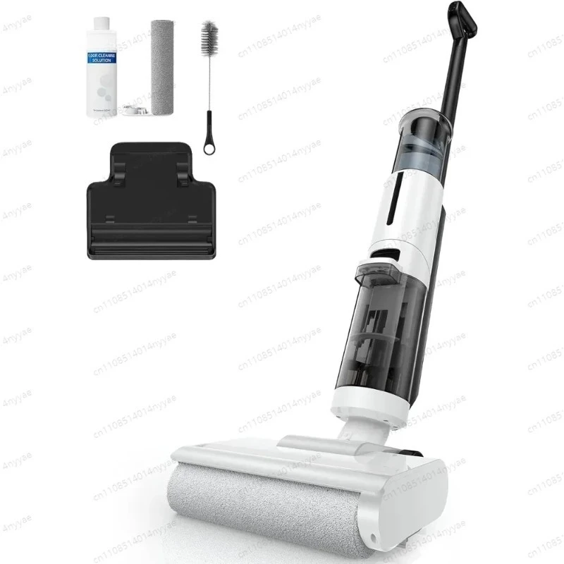 

For ED12 Lite Wet Dry Vacuum Cleaner, Cordless Vacuum Mop With Self-Washing, 0.1 Inch Edge Cleaning 30min Runtime