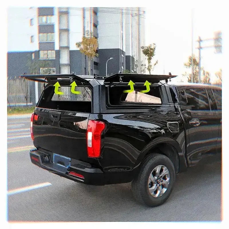 4x4 high quality factory direct outlet aluminium alloy waterproof pickup truck topper camper hardtop canopy for Maxus Greatwall