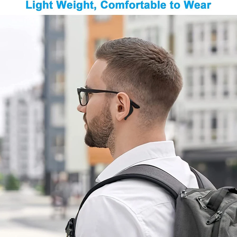 Los nuevos 12 pares de empuñaduras para las orejas de gafas, soporte antideslizante para gafas, gancho para las orejas de silicona, retenedor de manga para puntas de patillas de gafas