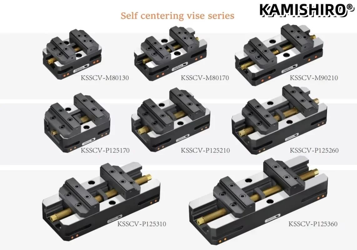 Morsa autocentrante Kamishiro all'ingrosso per macchine CNC a 5° asse con sistema di bloccaggio rapido a punto zero Lang Morsa Makro Grip