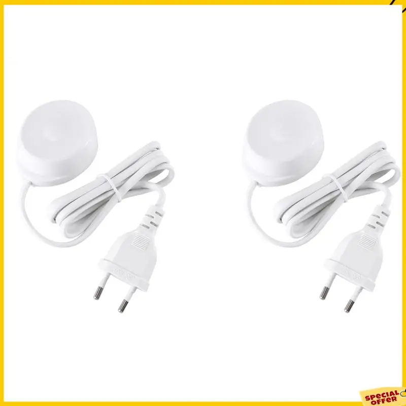 A24P 2X Electric Toothbrush Replacement Charger For Braun Oral B IO7 IO8 IO9 Series Electric Toothbrush Power Adapter EU Plug