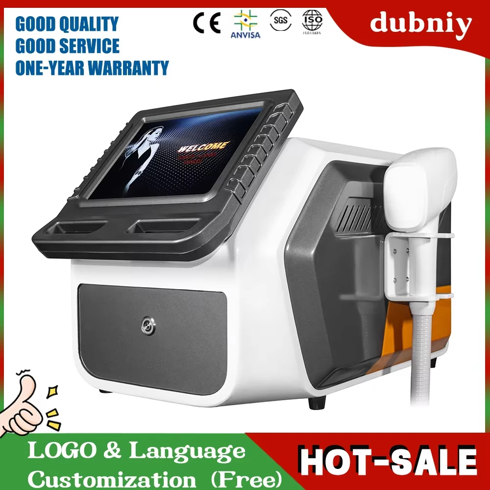 Portable 3 wavelengths diode laser hair removal machine with 755 810 1064nm diode laser