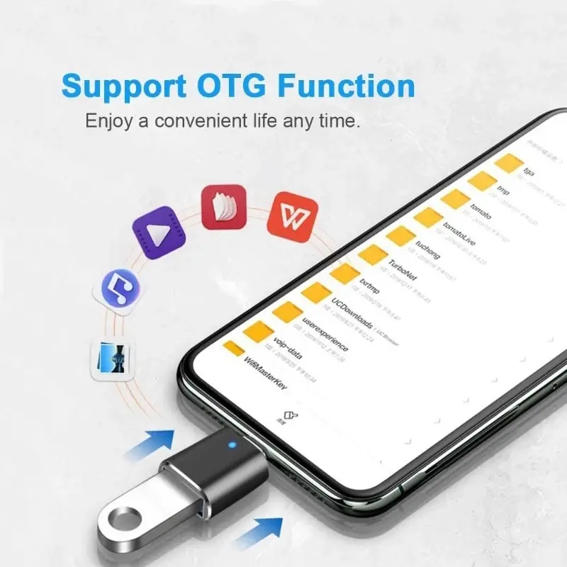 Adattatore OTG tipo C USB C a USB3.0 connettore adattatore OTG tipo C OTG convenzionale per lettore di unità Flash Macbook Pro Xiaomi Huawei