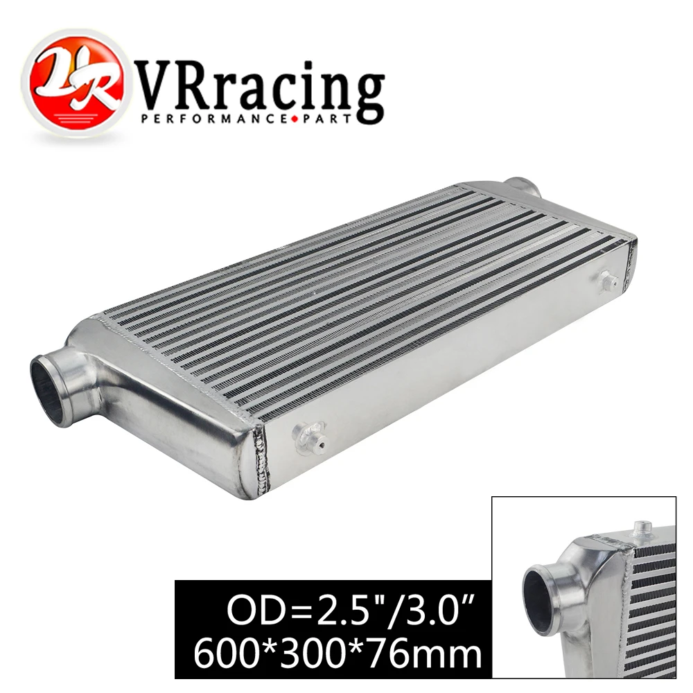 VR - 600*300*76mmUniversal Turbo Intercooler bar&plate OD=2.5