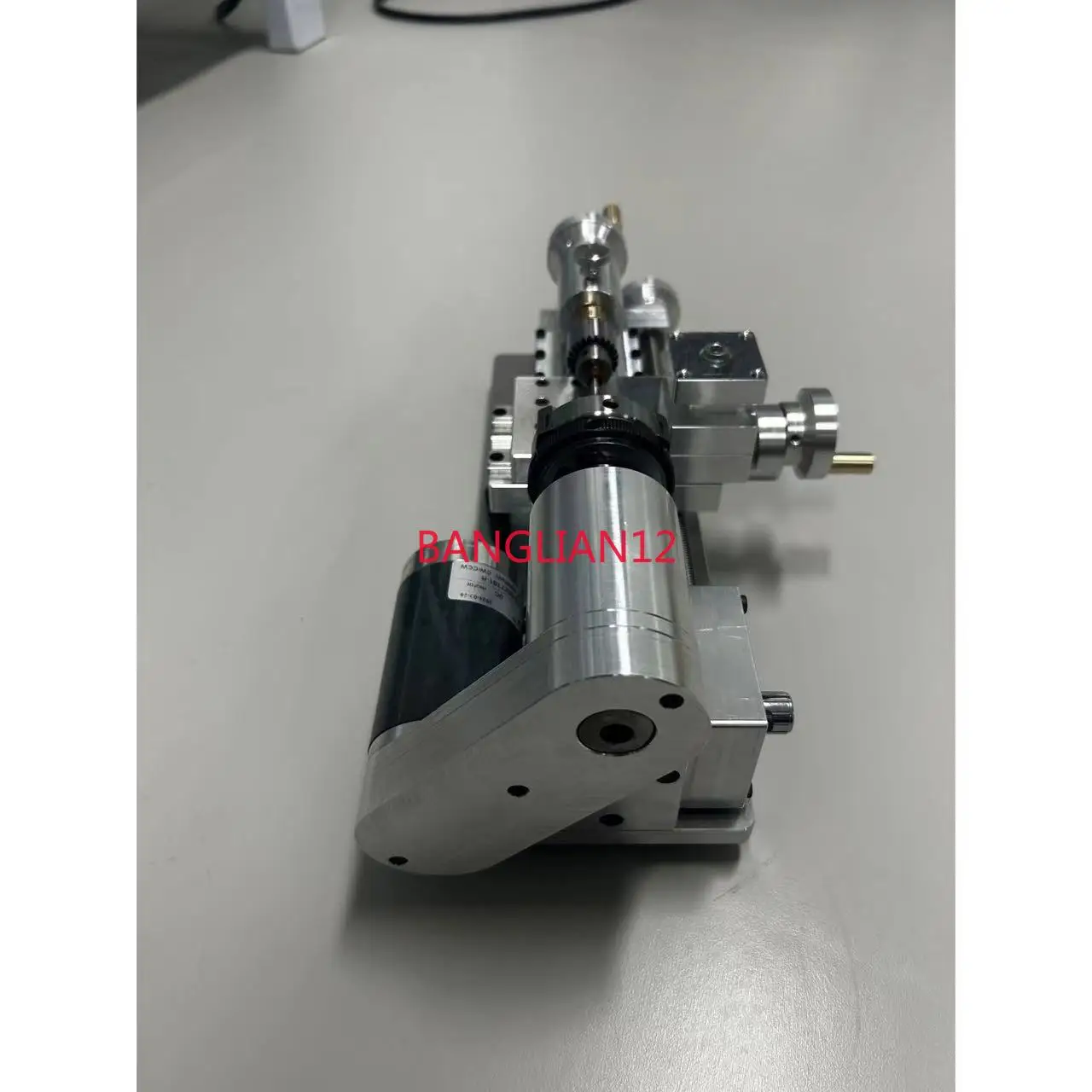 DIY mini lathe, exquisite homemade desktop lathe