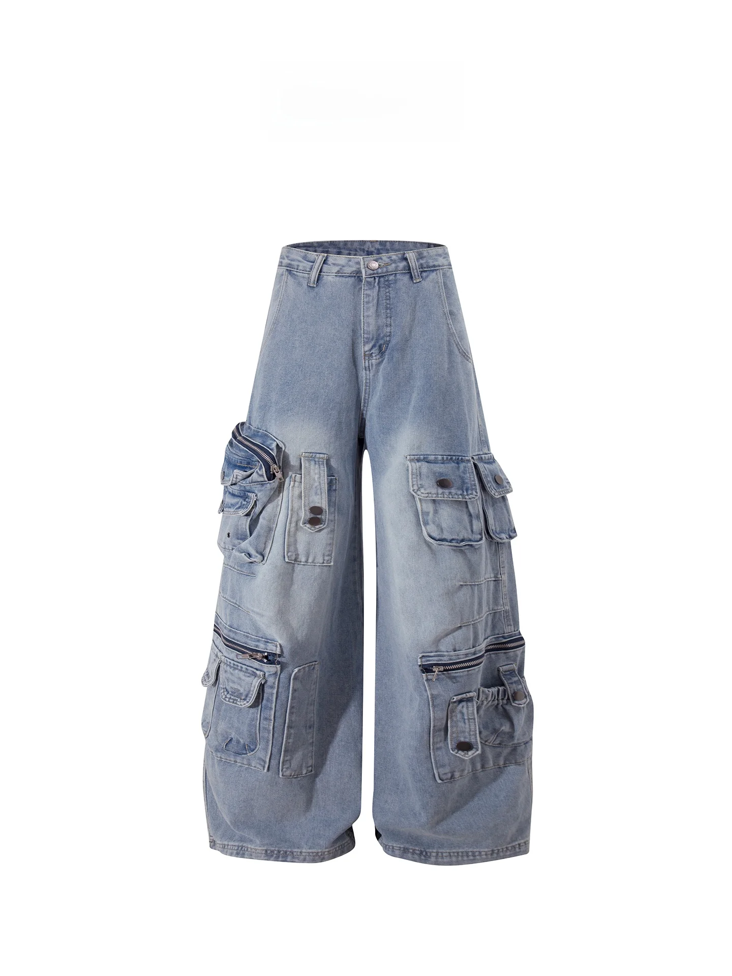 

Американские ретро-джинсы в стиле рабочей одежды, женские свободные брюки-кюлоты из хлопка, эластичные джинсовые, повседневные, удобные, винтажные брюки-слэш