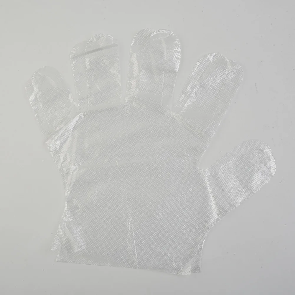 Protect Hands 100pcs Gloves Machanics Packaging Sanitary Food Handing 25*24cm Cleaning Food Processing For Catering - Detail 1