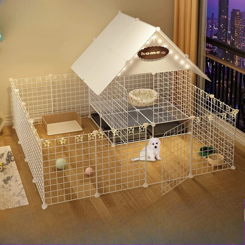 

Large free space special villa kennel cat fence pet small dog household indoor