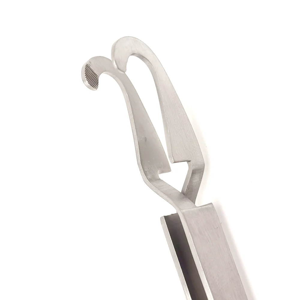 

Precision Stainless Steel Orthodontic Tweezers for Lingual Button Placement and Bracket Adjustment