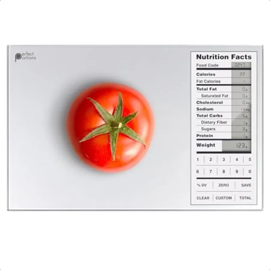 

Perfect Portions Nutrition Scale for Meal Planning Tracking Nutrition Value and ro Counting Nocklit Model