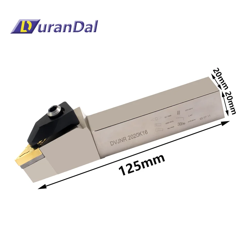 External Turning Tool Holder VNMG16 DVJNR1616DVJNR2020 DVJNR2525 Carbide Inserts Lathe Cutting Tools Set