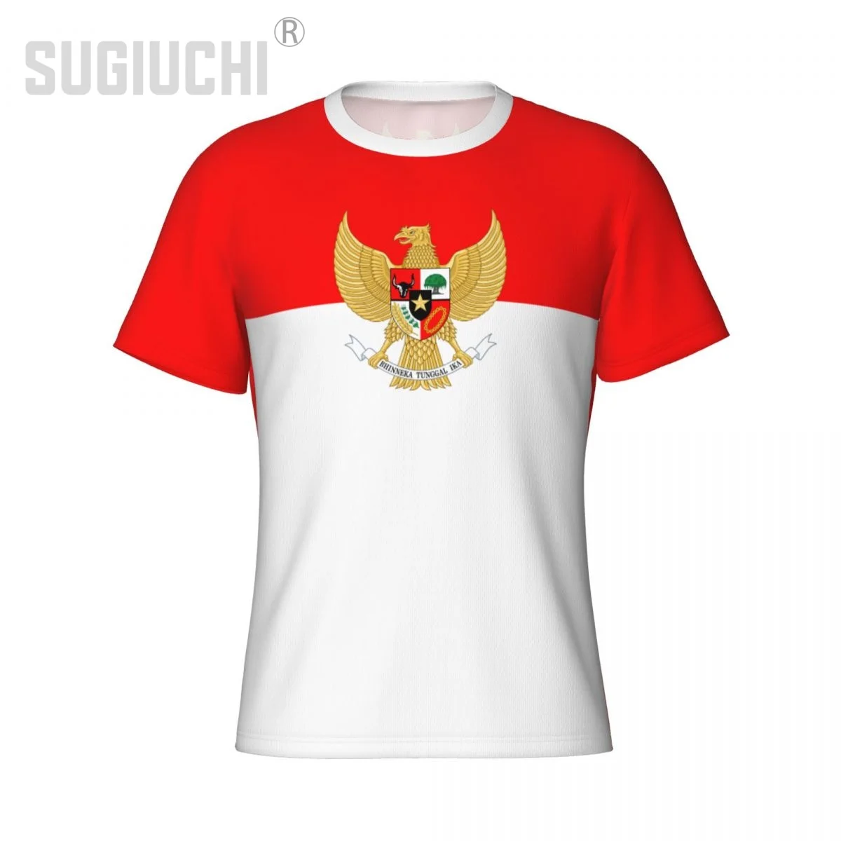 Tight Sports T-shirt Indonesia Flag Indonesian 3D For Men Women Tees jersey Clothes Soccer Football Fans Gift Patriotic T shirt