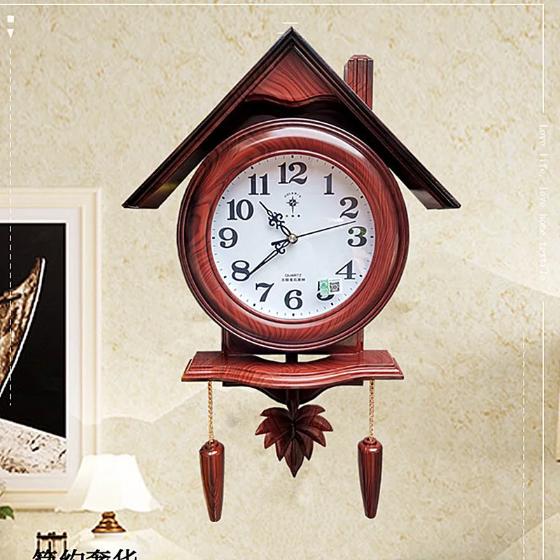 

Polaris Artistic Silent Wall Clock, Modern Chinese Hanging Timepiece, Elegant Decorative Clock for Living Room, Home Decor