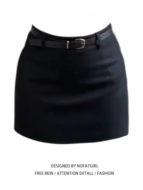 High Waist A-Line S…