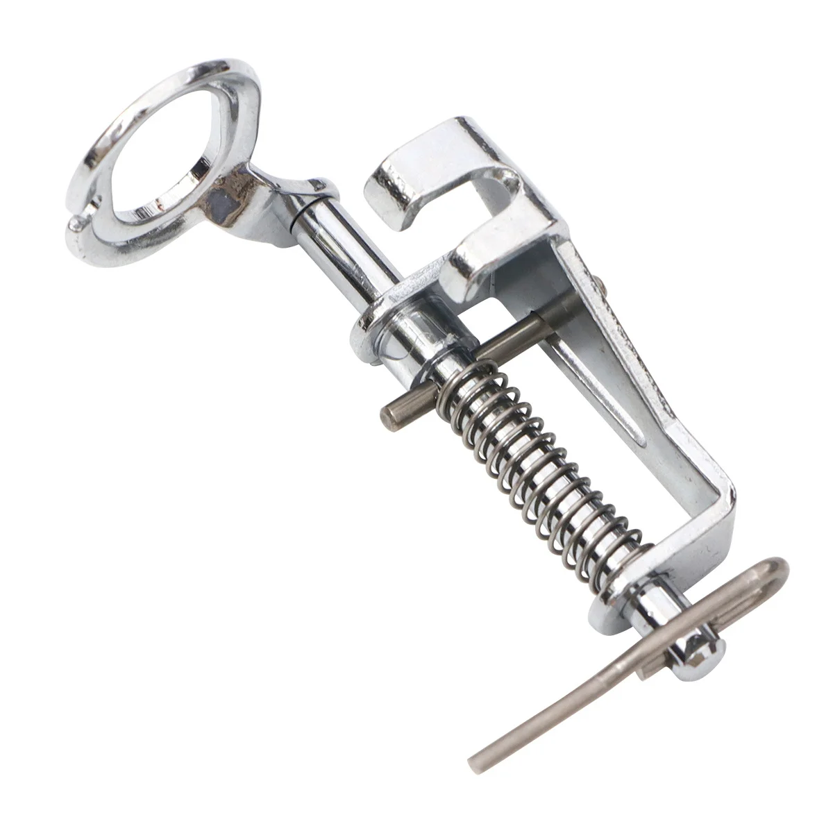 

2 pcs Sewing Machine Presser Foot Open Close Toe Metal Spring Presser Foot For Quilting Embroidery Free Motion Low Shank