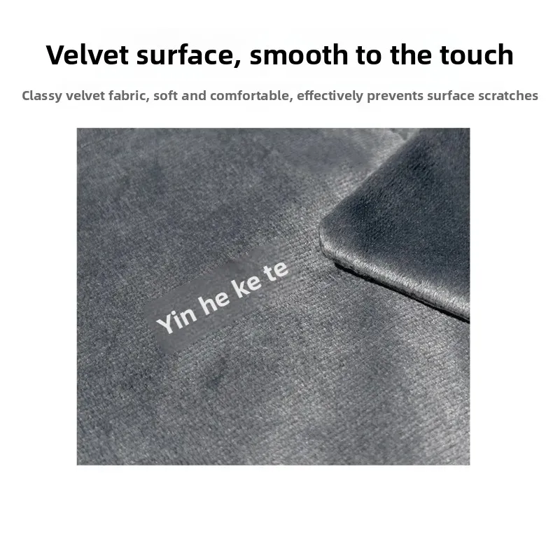 Incott Portable Detachable Mouse Storage Pouch Gaming Accessories Kit Round Mouse Feet Pads Anti-slip Stickers Complete Set