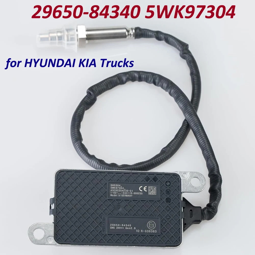 

High Quality 2965084340 5WK97304 5WK9 7304 29650-84340 29650 84340 Nitrogen Oxygen Sensor NOx Sensor for Hyundai Truck 24V