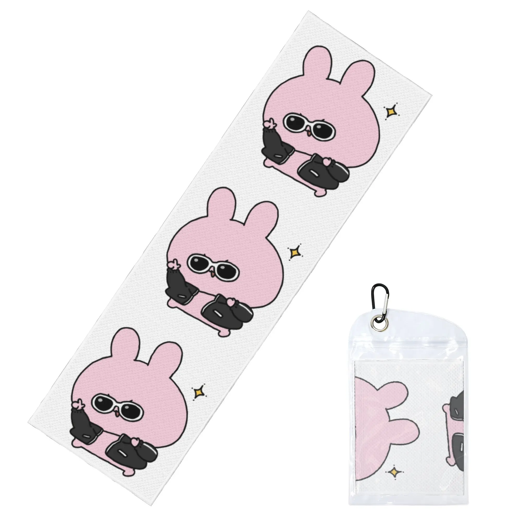 Asamimichaan Anime Cartoons Asamimi Cold Exercise Towel   Super Soft Breathable Instant Cooling Towel  Beach Towels
