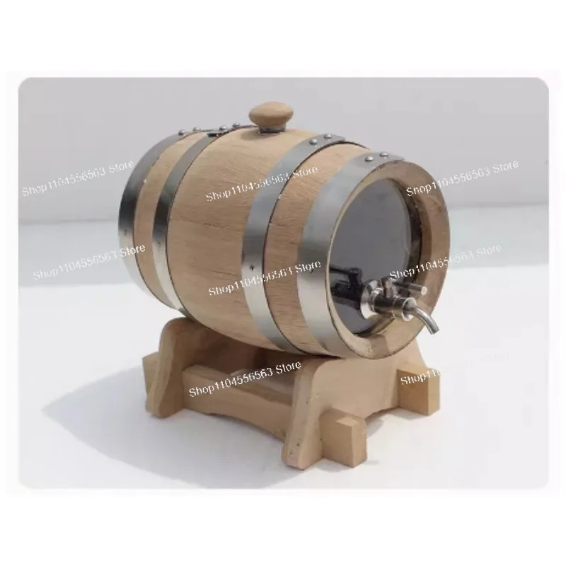 3 litres - Barils à vin en chêne de haute qualité, grande capacité, adaptés à la tequila / au vin / au whisky