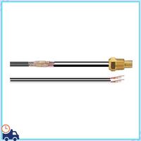 2 In 1 12V 24V Round Led Digital Car Truck Water Temp Gauge Temperature Sensor Temperatura Moto Voltage Meter