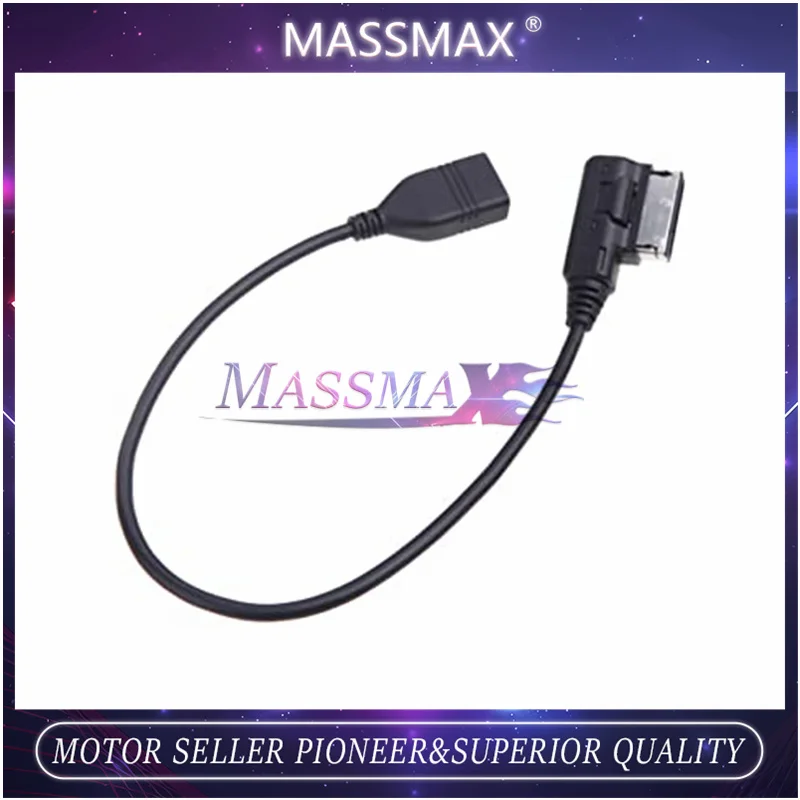 CY006  x1 AUX Media  Adapter Micro USB Cable Drive Mp3 For 06-17 Mercedes-Benz