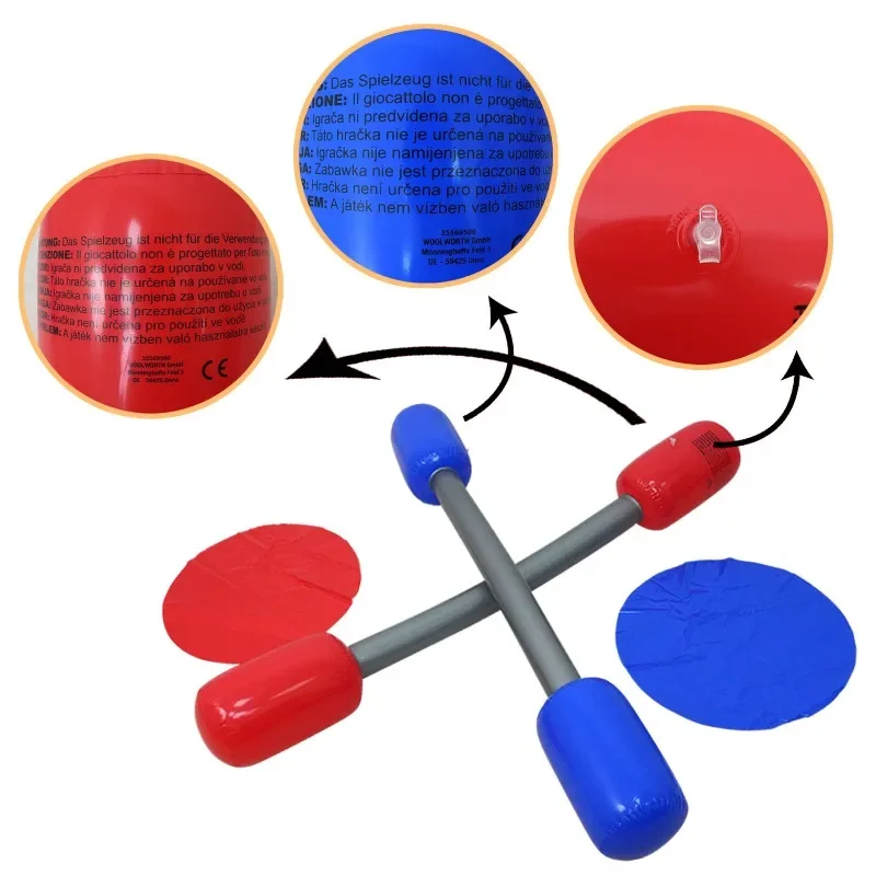 Nadmuchiwane kije bojowe śmieszne nadmuchiwane zabawki do pojedynków do gier dla dzieci i interakcji rodzic-dziecko na zewnątrz gorące gry rekwizyty