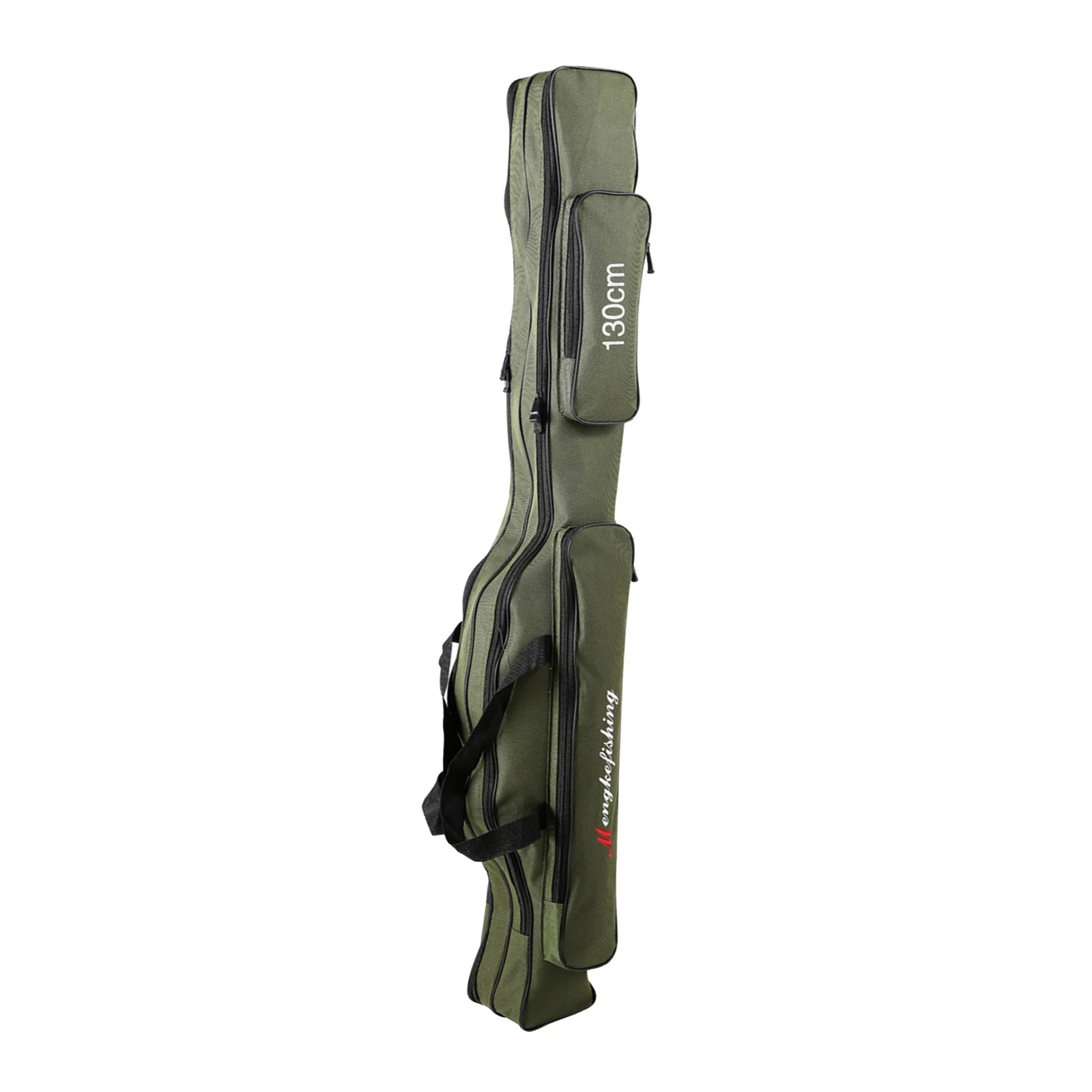 110/120/130/150cm Portable Foldable Fishing Rod Zipped Carrier Fish Pole Tools Storage Bag Case Fishing Bags Waterproof Oxford
