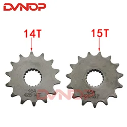 Motorcycle Front Sprocket 14 Tooth 15T For Suzuki GS125 GS 125 GN125 EN125 125cc Spare Parts