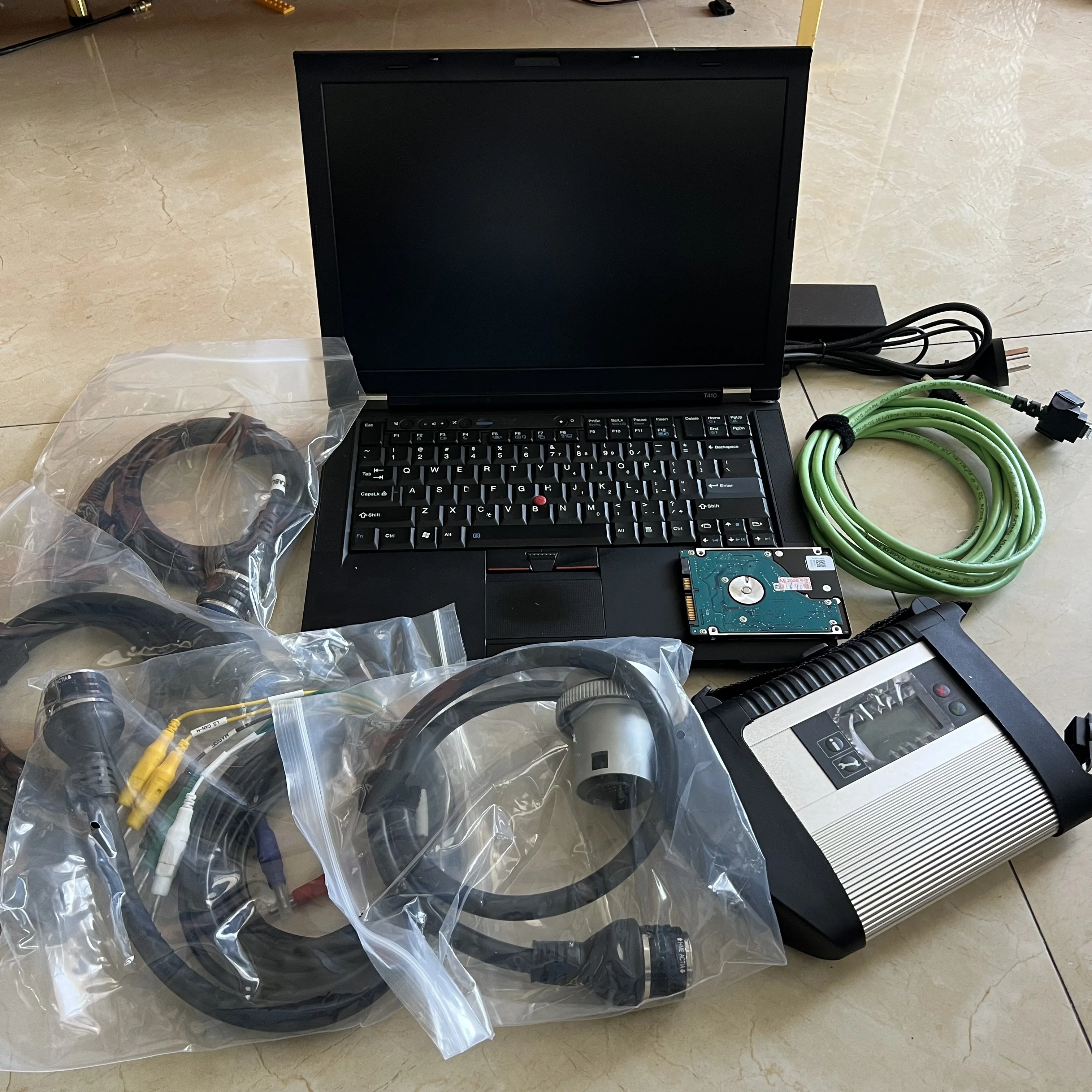 V2026 X-ENTRY-DAS-DTS-VE-DIAMO for MB Star SD C4 with T410 laptop Full Set Win10 for MB Star C4 Scanner Tool