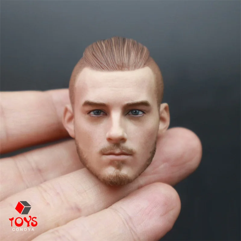 EBS001 1/6 Sakifujicraig Head Sculpt Extremezone Samurai Head Carved Model Fit 12'' Male Soldier Action Figure Body Dolls