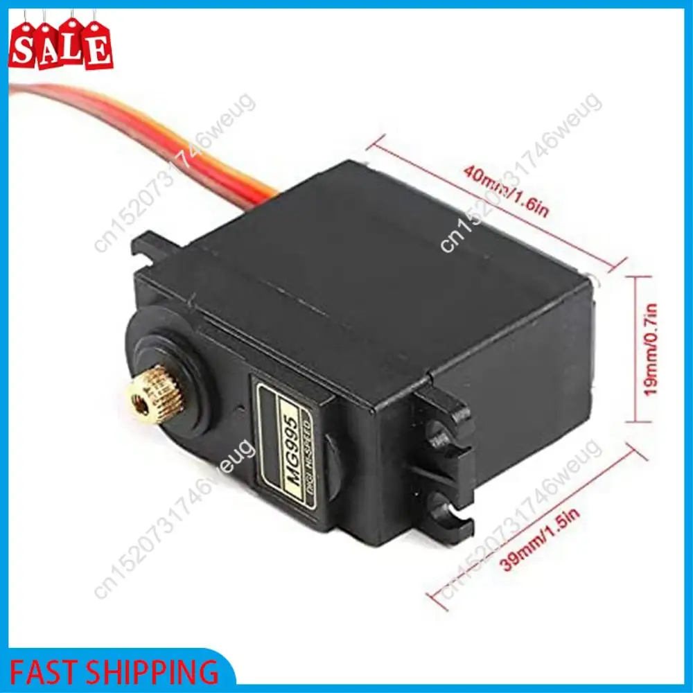 Flash Deal-4PCS Servo Motor For MG995 Control Angle180 Metal Gear Servo 20KG Digital High Speed Torque Servo Motor For Smart Car