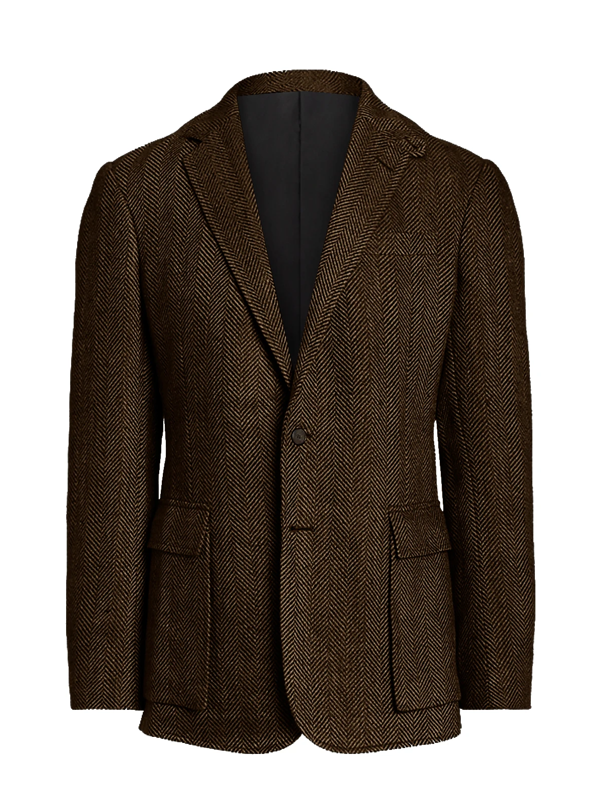 الرجال متعرجة تويد السترة الكلاسيكية الرجعية النمط البريطاني سليم صالح البدلة الستر واحدة الصدر الخريف الشتاء ملابس عصرية