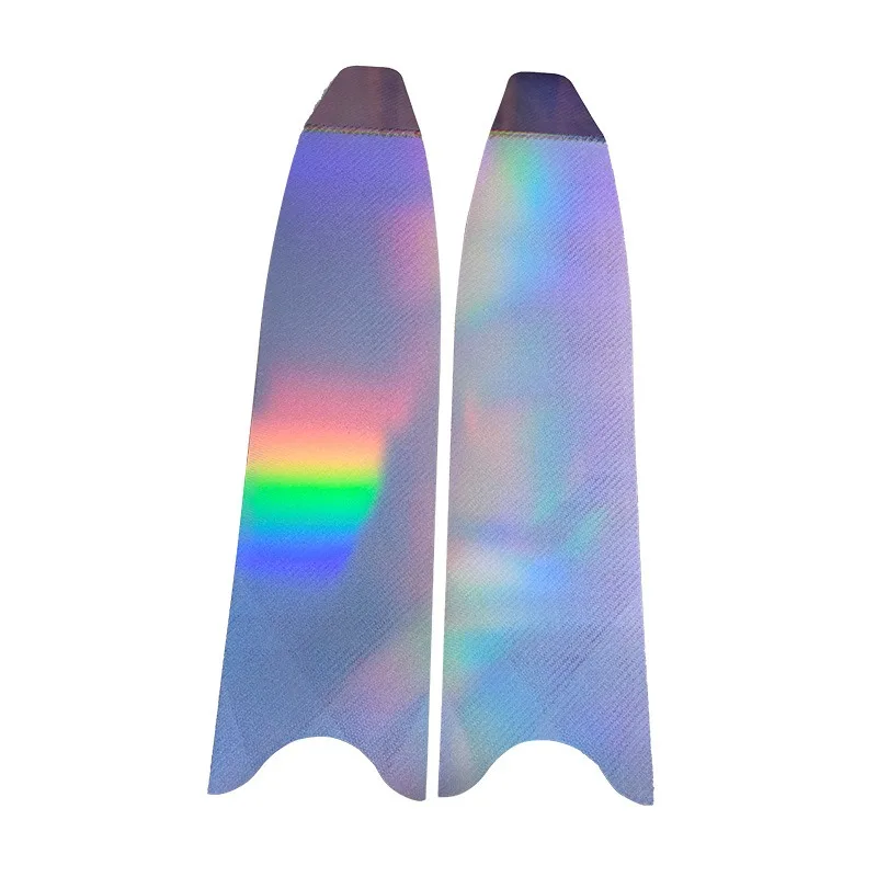 Blue carbon fiber flippers, carbon fiber flippers, carbon fiber diving flippers