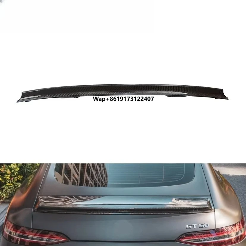TAKD Rear Spoiler Wing Dry Carbon Fiber GT50 Car Trunk Rear Wing Spoiler for T50 2019-2023