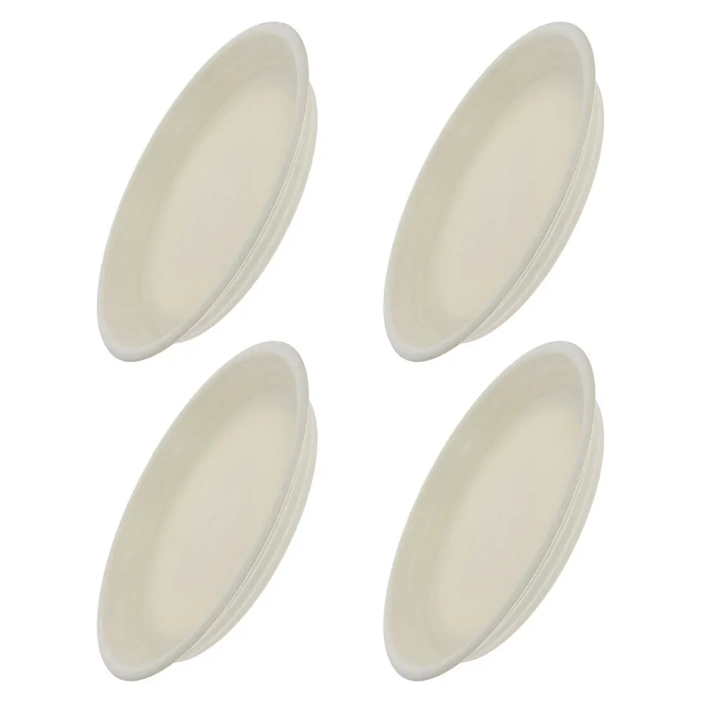 

4Pcs Round Plastic Flower Pot Base Thickened Planter Drip Tray Water Catcher for Indoor Outdoor Garden Plants Planter Saucer