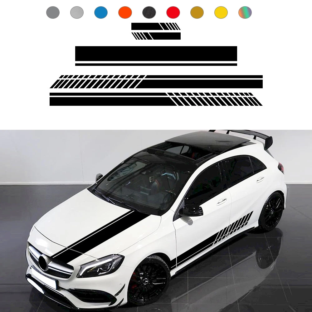 Car Bonnet Cover Sticker for Audi BMW Mercedes Ford VW Toyota Nissan Kia Renault Hyundai Skoda Dacia Reviewer Mirror Decor Decal