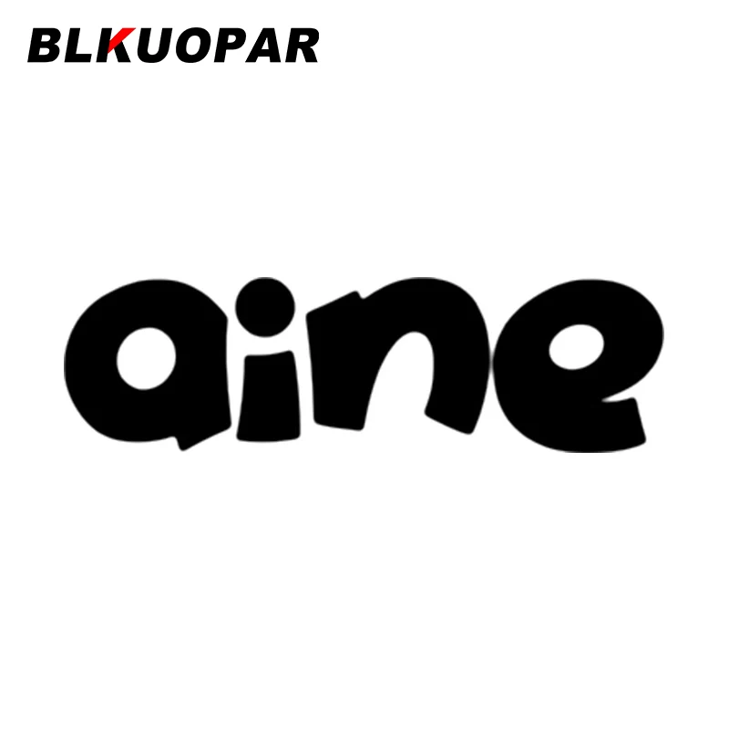 

BLKUOPAR Aine Fonte Car Sticker Waterproof Die Cut Occlusion Scratch Funny Original Vinyl Decals Window Personality Die Cut