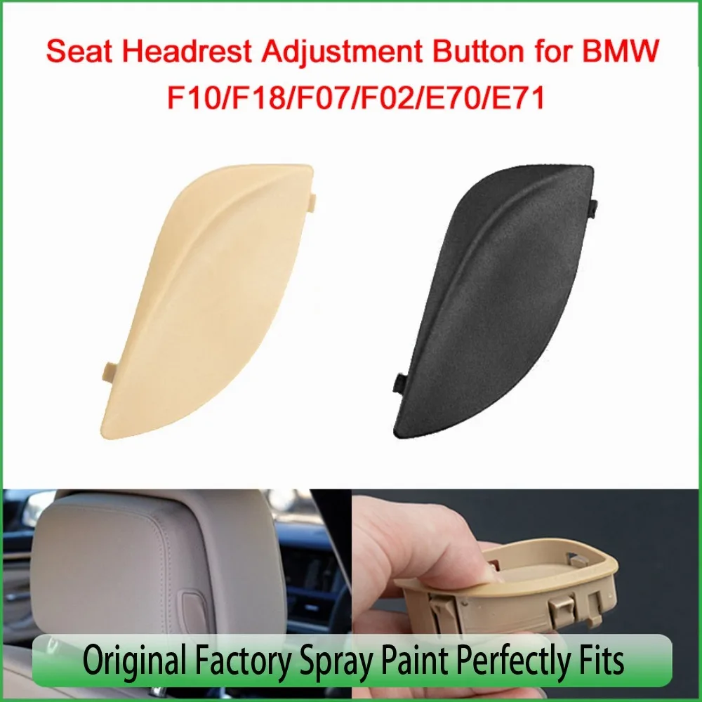 

Car Seat Headrest Adjustment Button for BMW 5 7 Series GT F10 F18 F07 F02 E70 E71