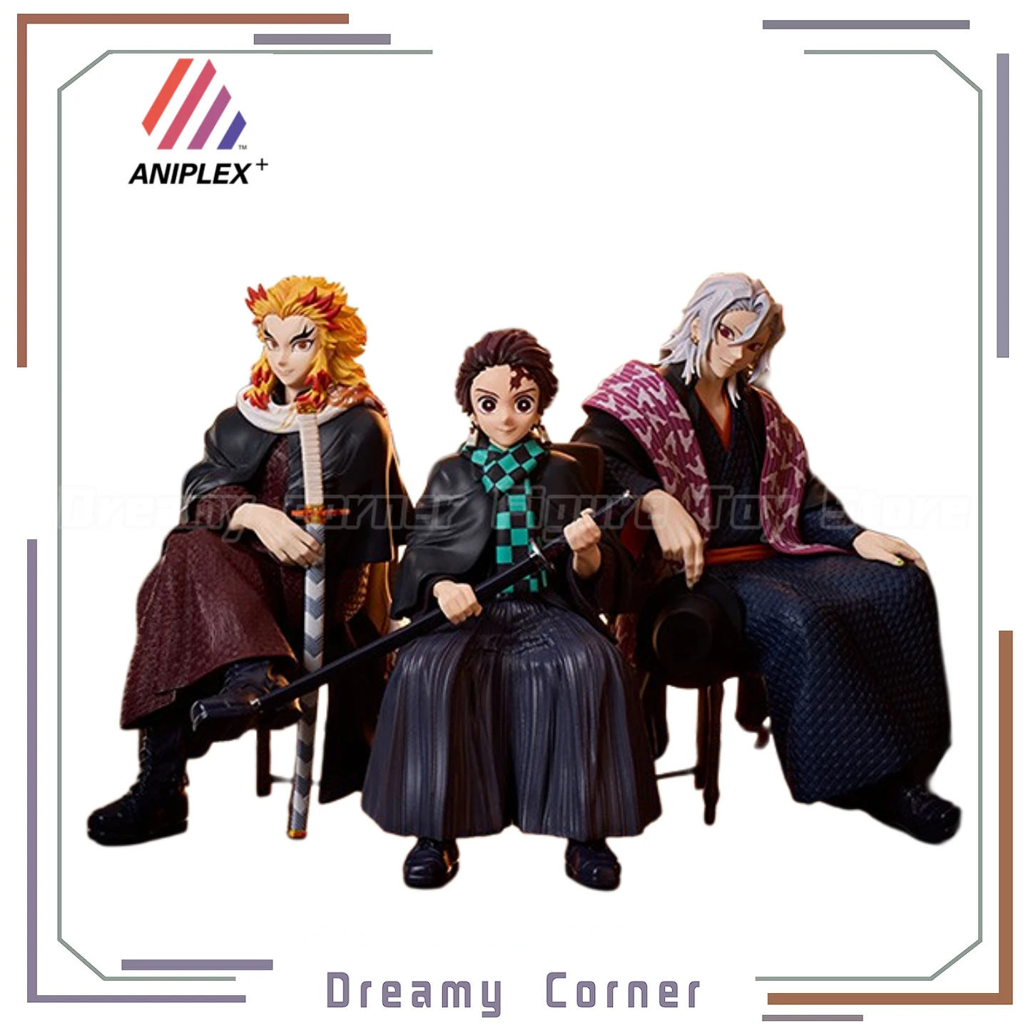 

【In Stock】ANIPLEX+ Demon Slayer: Kimetsu No Yaiba Rengoku Kyojurou Kamado Tanjirou Uzui Tengen Hand-held Toy Models