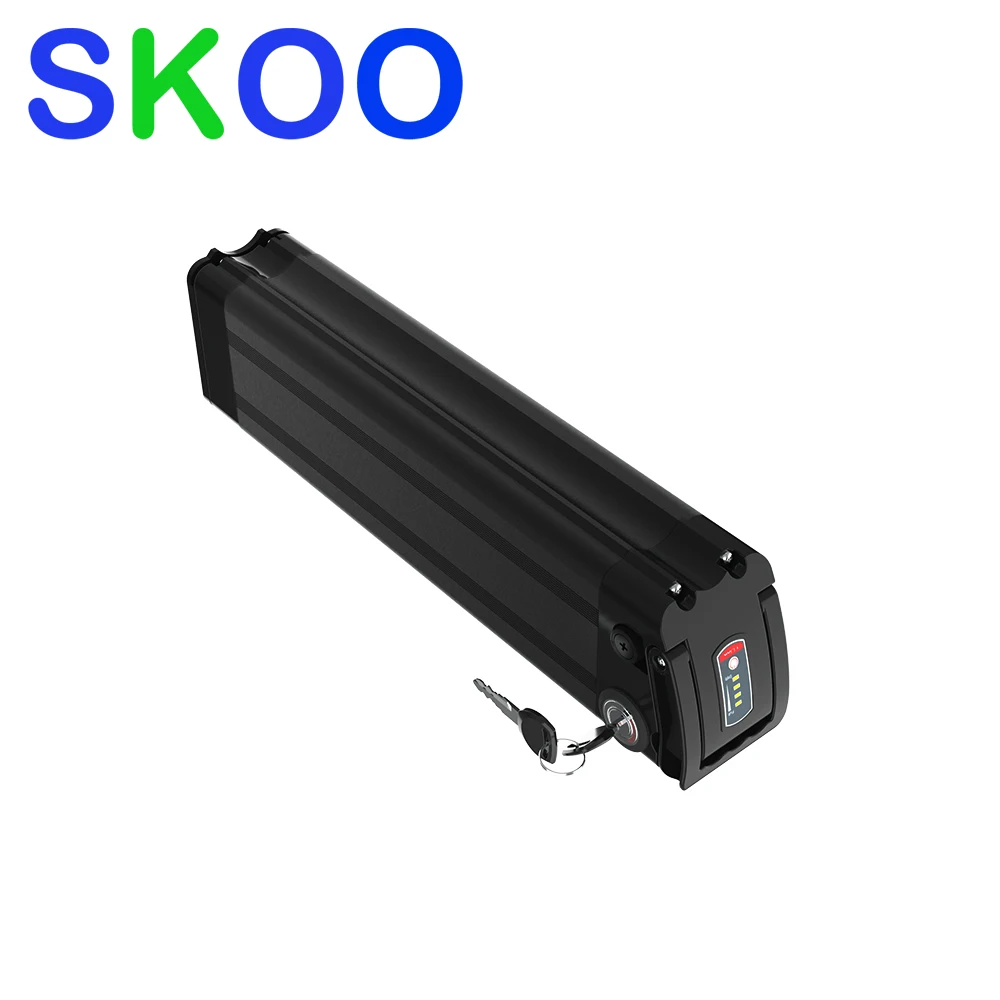 

Sliver Fish Ebike Battery Case Box 70PCS 18650 Cells Lithium Battery Case 24V 36V 48V Electric Bike Empty Akku Battery Box