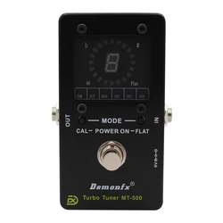 New Demonfx Turbo Tuner MT-500 Strobe Tuner Guitar Bass For All Instruments High quality