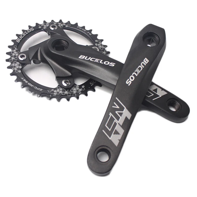 

104BCD 170 мм MTB шатуны из алюминиевого сплава велосипедные шатуны круглые овальные узкие зубчатые конструкции велосипедные звездочки набор велосипедных деталей